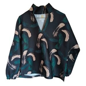 Emily McCarthy Womens Sweatshirt S Casual Artsy Avant Garde Maximalist Oversized